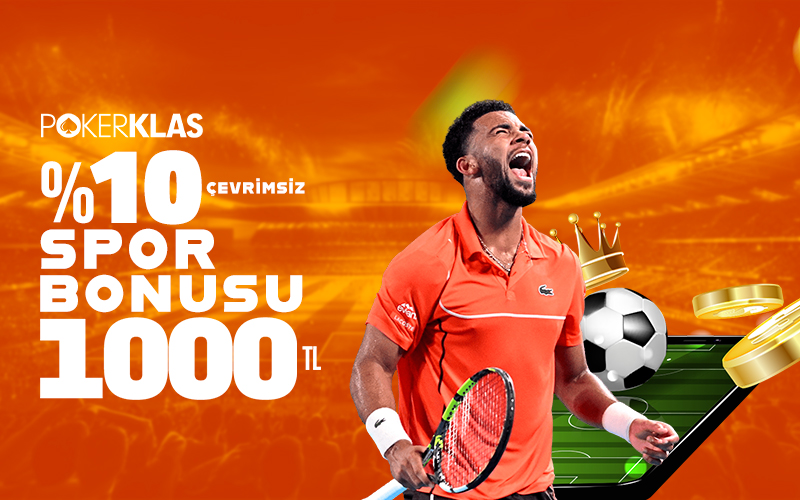 %10 ÇEVRİMSİZ SPOR YATIRIM BONUSU